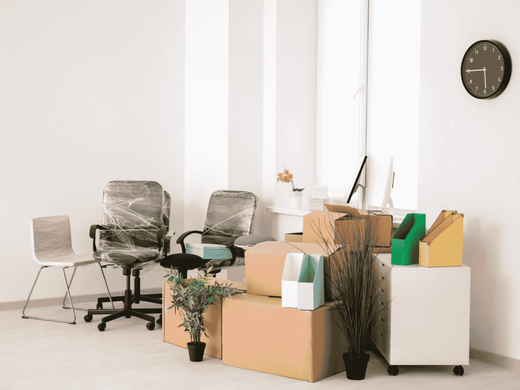 Professional moving team carefully handling furniture and boxes in Cornelius, NC.